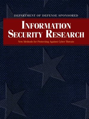 cover image of Department of Defense Sponsored Information Security Research